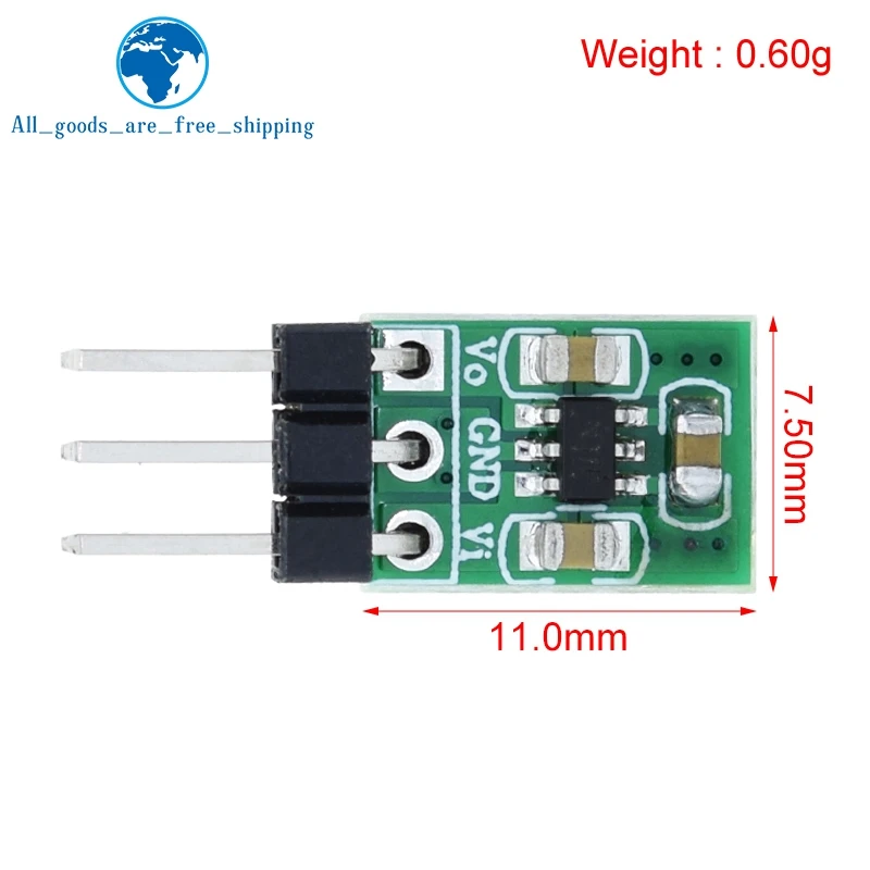 Mini 1.8V 3V 3.7V 5V to 3.3V Boost & Buck Low Noise Regulated Charge Pump 2 in 1 DC/DC Converter