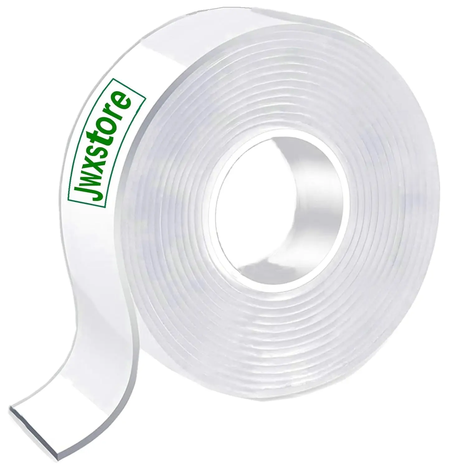 

Extra Large Double Sided Tape Heavy Duty Removable 0.79in x 196in Clear Nano Tape Multipurpose Mounting for Carpet Poster