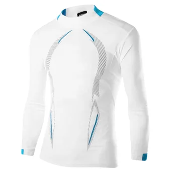 (S-3XL) 경량 빠른 건조 남성 마라톤 달리기 긴 소매 티셔츠, 통기성 훈련 운동 피트니스 상의