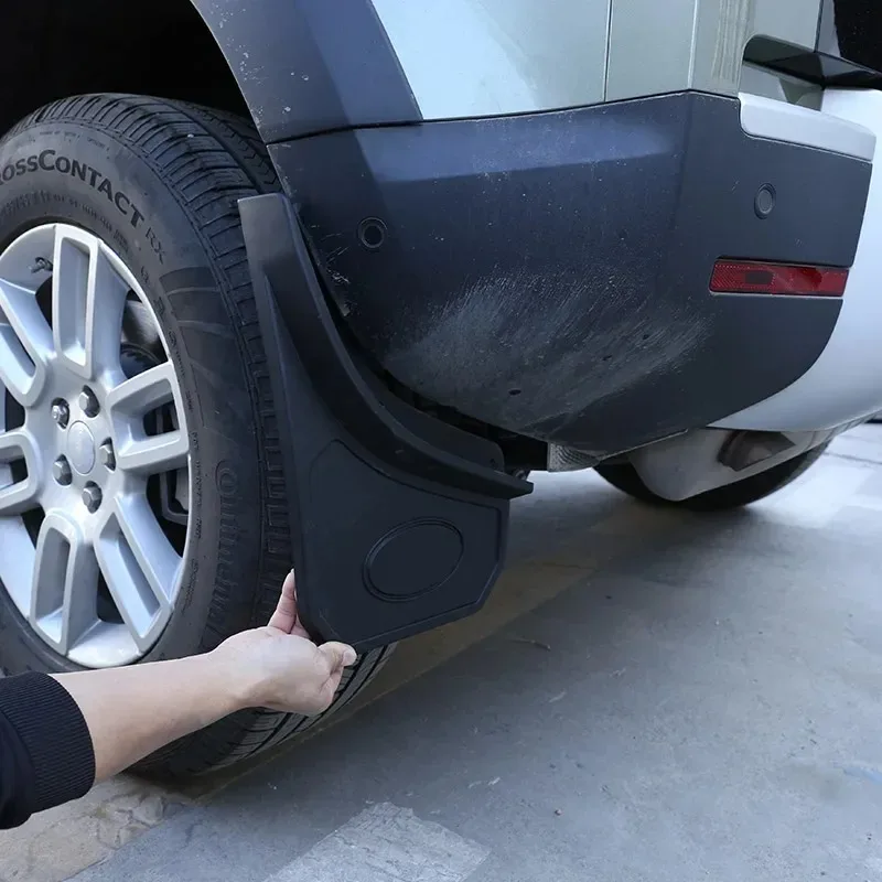 

For Land Rover Defender 90 110 130 2020-2025 ABS Plastic Black Car Front Rear Mudguard Splash Guards Fender Car Accessories