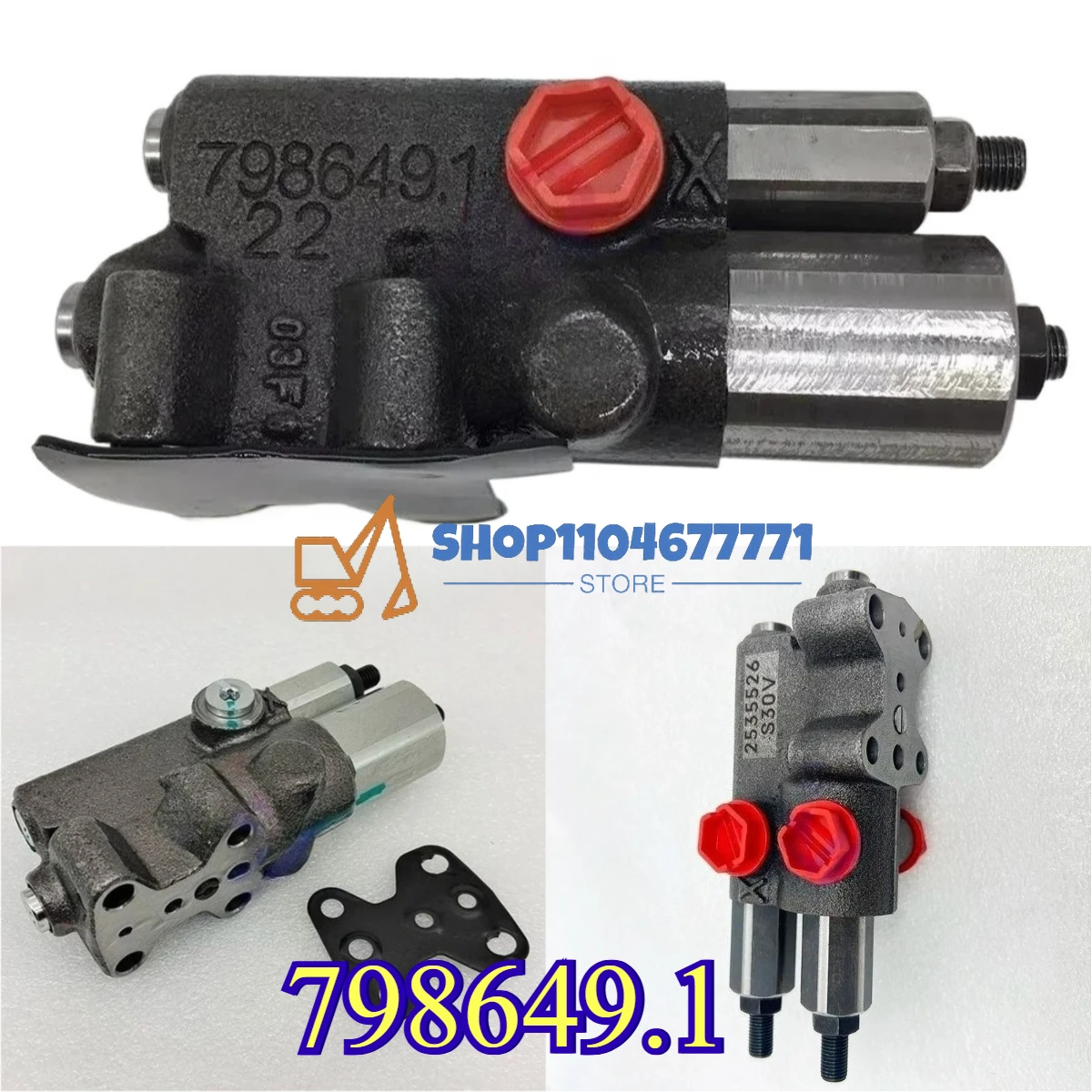 

798649.1 7986491 15011528 11709919 11708076 213-9804 347-0612 207-0695 135-6616 173-0640 New Rexroth Control Pump Solenoid Valve