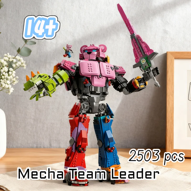 

2026 Новинка: Конструктор 77078 «Механический Капитан» (2503 детали) — Серия «Механические Лидеры», модель-головоломка для сборки, подарок на день рождения для детей