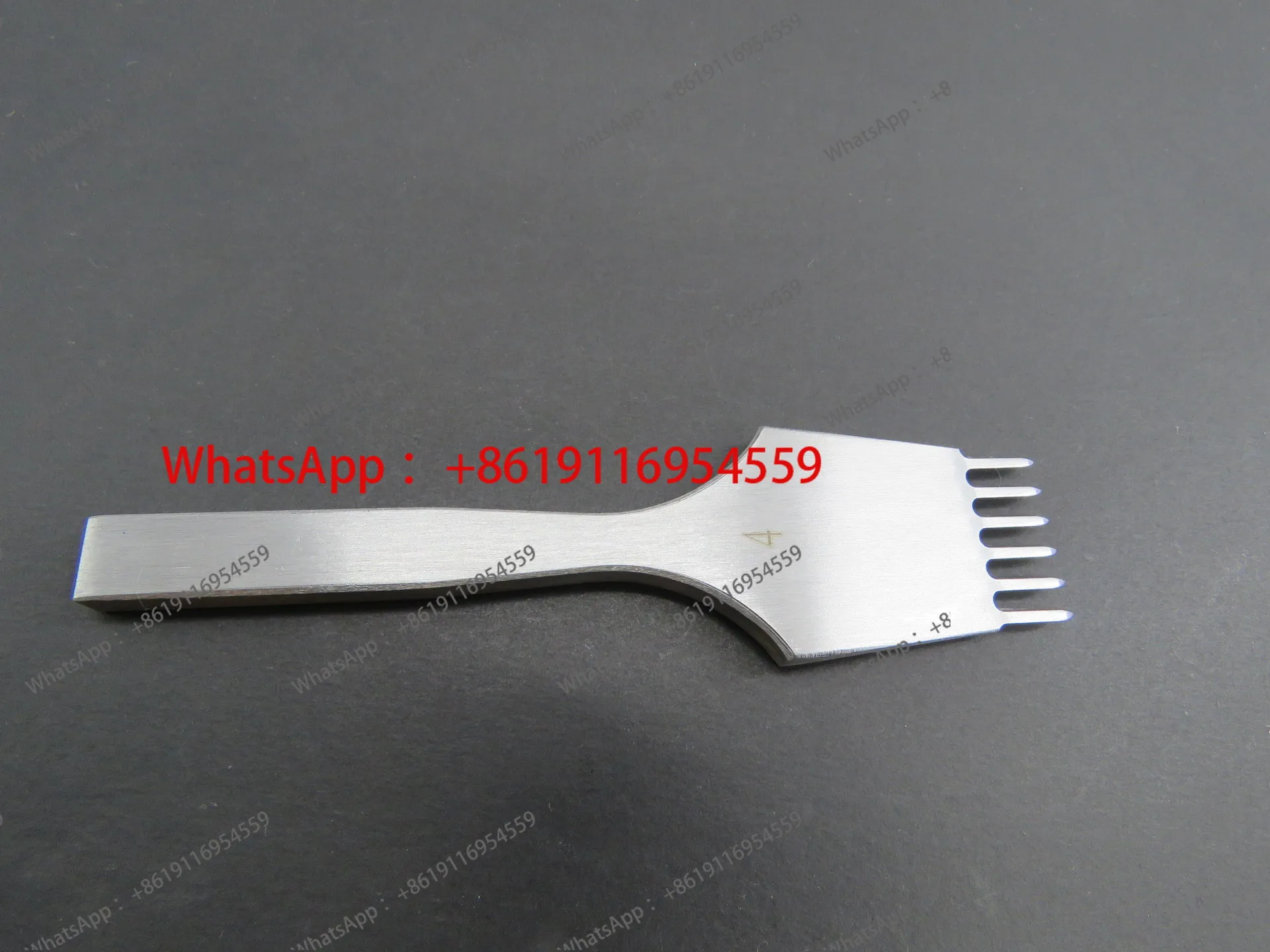 Ling Zhan DIY Handmade Leather Punching Tool Internal Polishing Method Slash Flat Chop Leather Carving Leather Art Tool Punching
