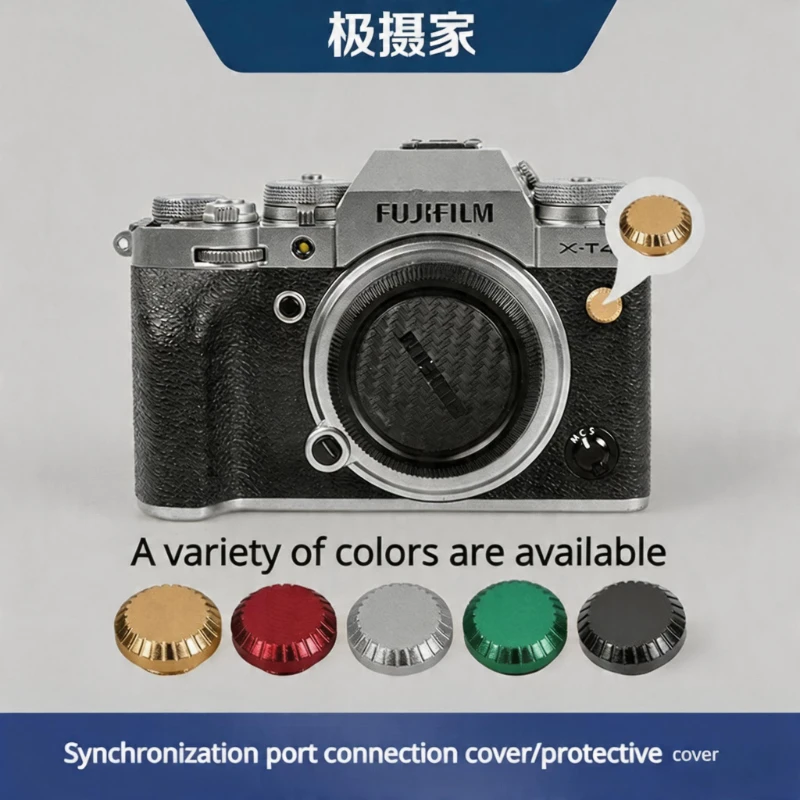 Synchronous Terminal Cover Dust Cover Suitable for Fuji XT1 XT2 T3 T4 T5 XT2 XT3 XT4 XT5 H1 XH1 GFX50 Accessories