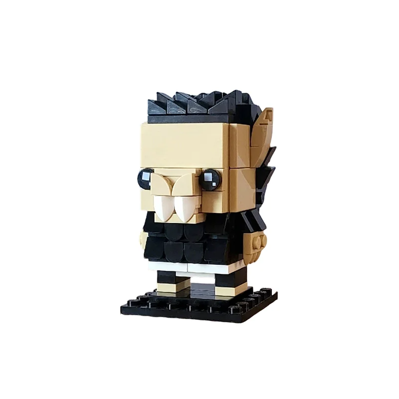 188pcs MOC Eerie Eric Garbage Pail BricKidz Brickheadz Model Building Blocks Toys Christmas Gift DIY Construction Creative Idea