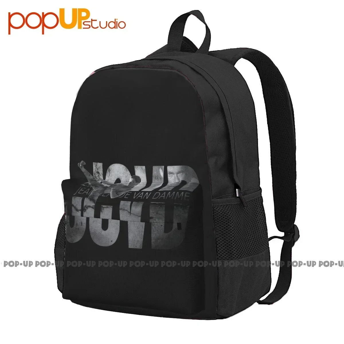 Jcvd Logo B&W Jean Claude Van Damme Large Capacity Backpack Hot Training Gym Tote Bag Large Capacity
