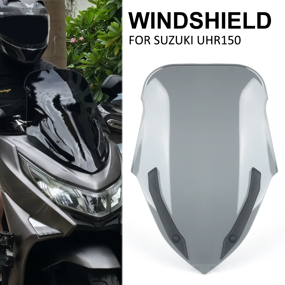 

NEW Motorcycle Accessories Front Windscreen Windshield Wind Screen Shield Deflector Guard FOR SUZUKI UHR150 UHR 150