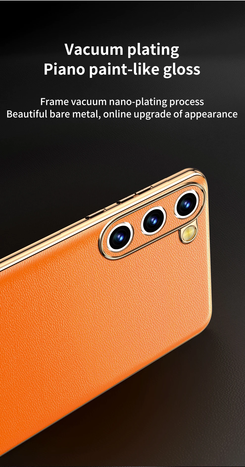 Handy hülle aus echtem Rindsleder für Samsung Galaxy S 24 23 S24 S23 Ultra S22 plus S21 Fe Note 20 Beschichtung stoß feste Schutzhülle – Detail 14