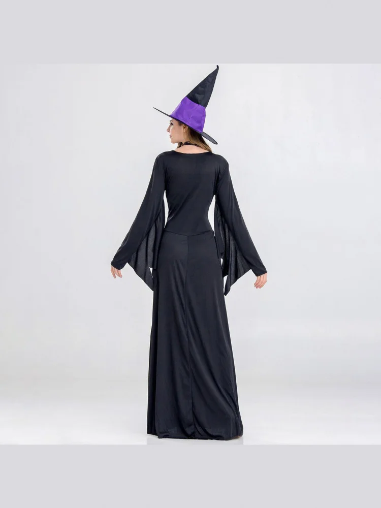 

Готический SXXL костюм ведьмы на Хэллоуин, женский наряд, бал-маскарад, производительность, orm Fem's, традиционный китайский St...