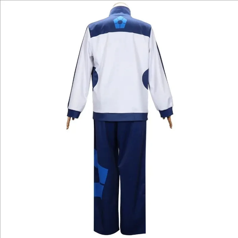 Disfraz de Cosplay de Blue Lock Reo Nagi Bachira Isagi Chigiri, ropa deportiva con cremallera, chándal, sudadera con capucha, ropa de Carnaval de Halloween