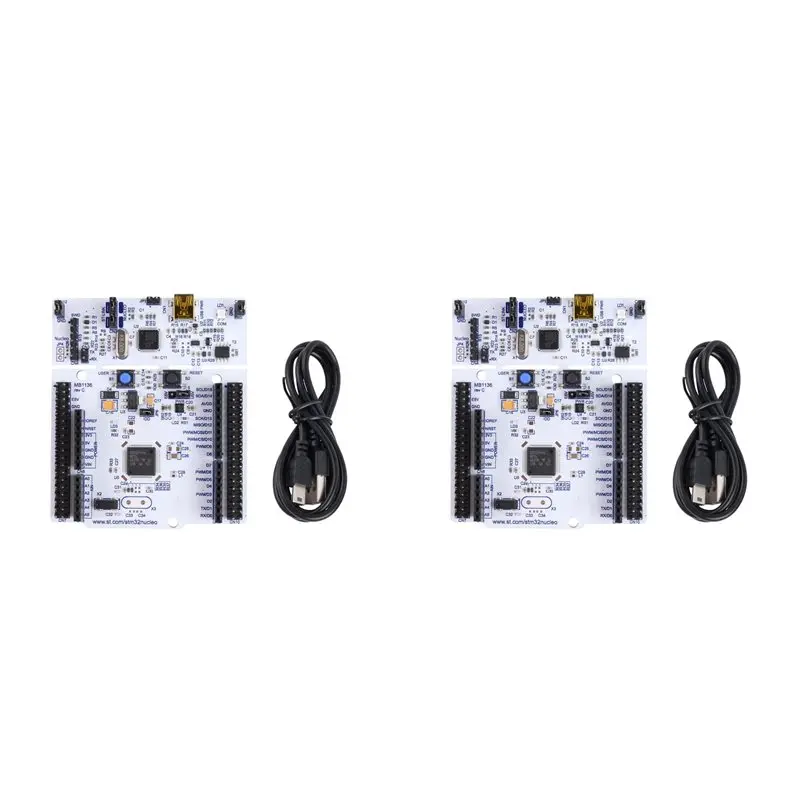 EYELNEW 2X NUCLEO-F446RE STM32 Nucleo-64 Development Board With STM32F446RE MCU Support For Arduino/ST Connectivity