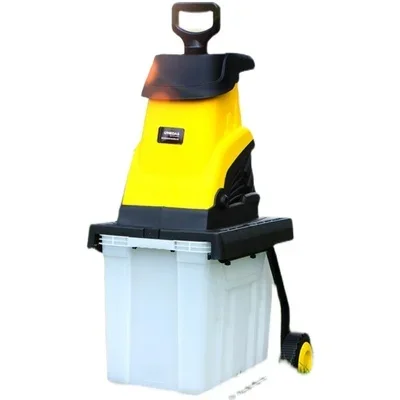 50L Garden Shredders Electric Branch Shredder 2500W High Power Tree Branch Crusher Electric Pulverizer Garden Tool ES-S4002