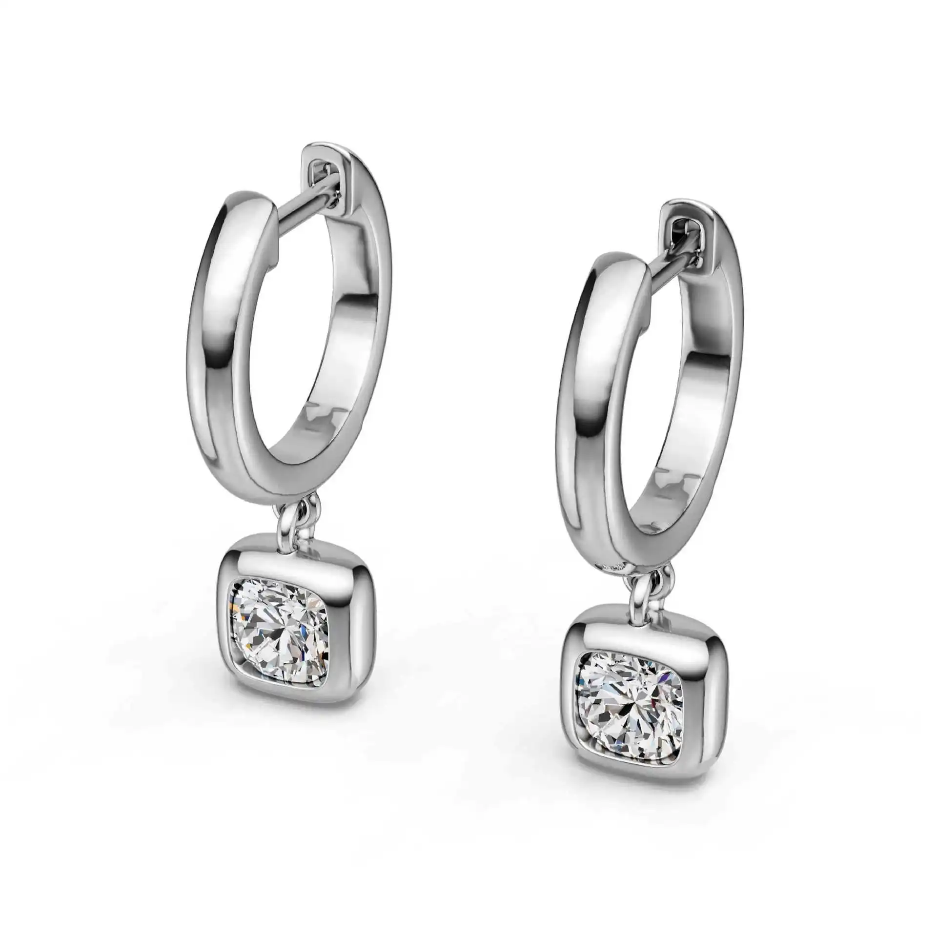 SongYun Designer Jewelry 925 Silver Stud Earrings D Color VVS Level Moissanite Drop Earrings for Best Friend Gifts Fine Jewelry