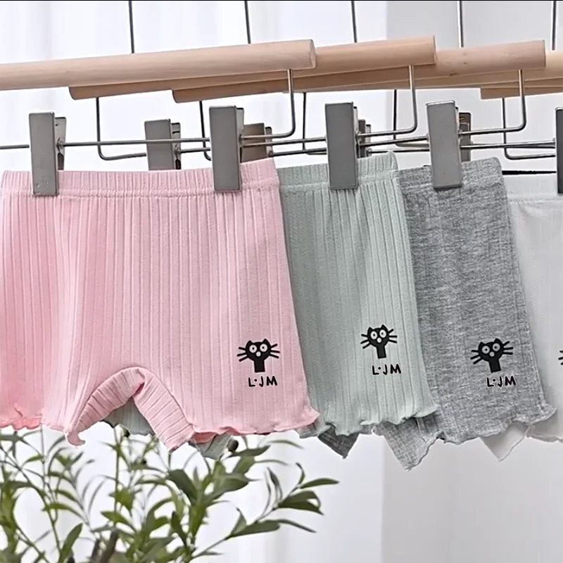 

Kids Leggings Cotton Girls Safety Pants Kid Short Pants Underwear Children Summer Breathable Shorts Underpants for 2-10Years Old