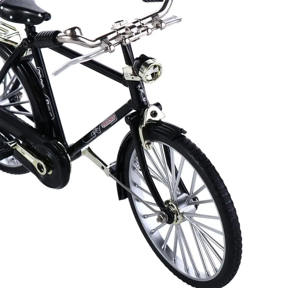 장식용 미니 자전거 미니어처 모델 빈티지 자전거 모델 레트로 자전거 시뮬레이션 자전거 레트로 자전거 모델