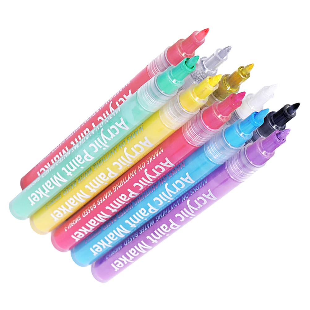

10 Pcs Nail Art Pen Manicure Line Drawing Pens DIY Tool Girl Plastic Painting Tools for