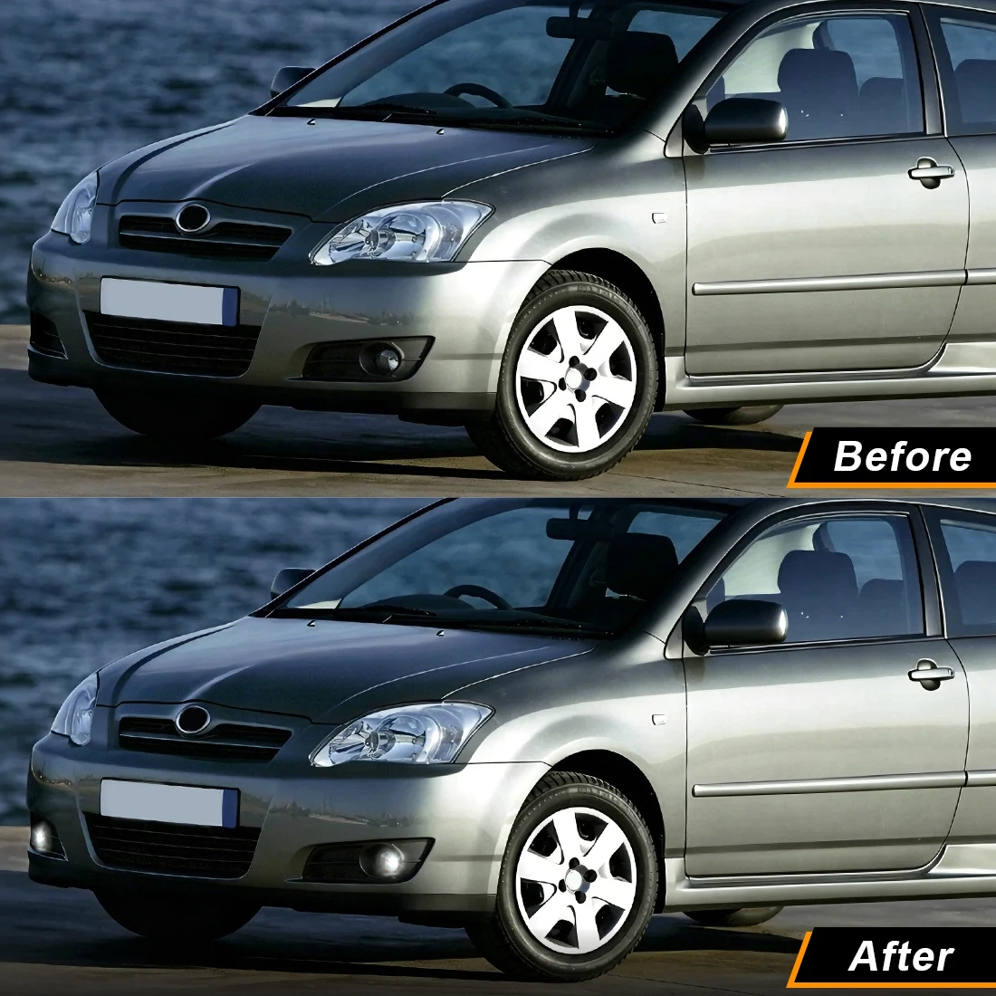 LED Fog Lamp Assembly Kit For Toyota Corolla European Version 2004 2005 2006 Fog Driving Light Kit Daytime Running Light 12V - view 6