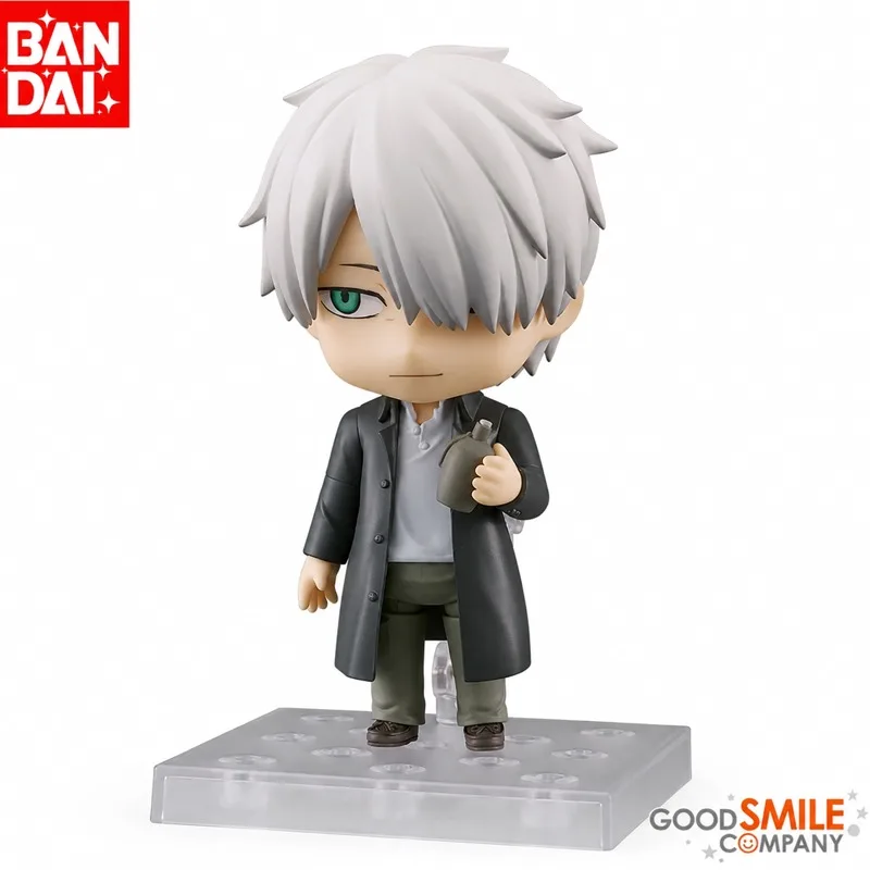 In Stock Bandai Original Bandai Mushishi Ginko Action Figure Model Doll Brand New Boxed Anime Characters Toys Model Garage view 4