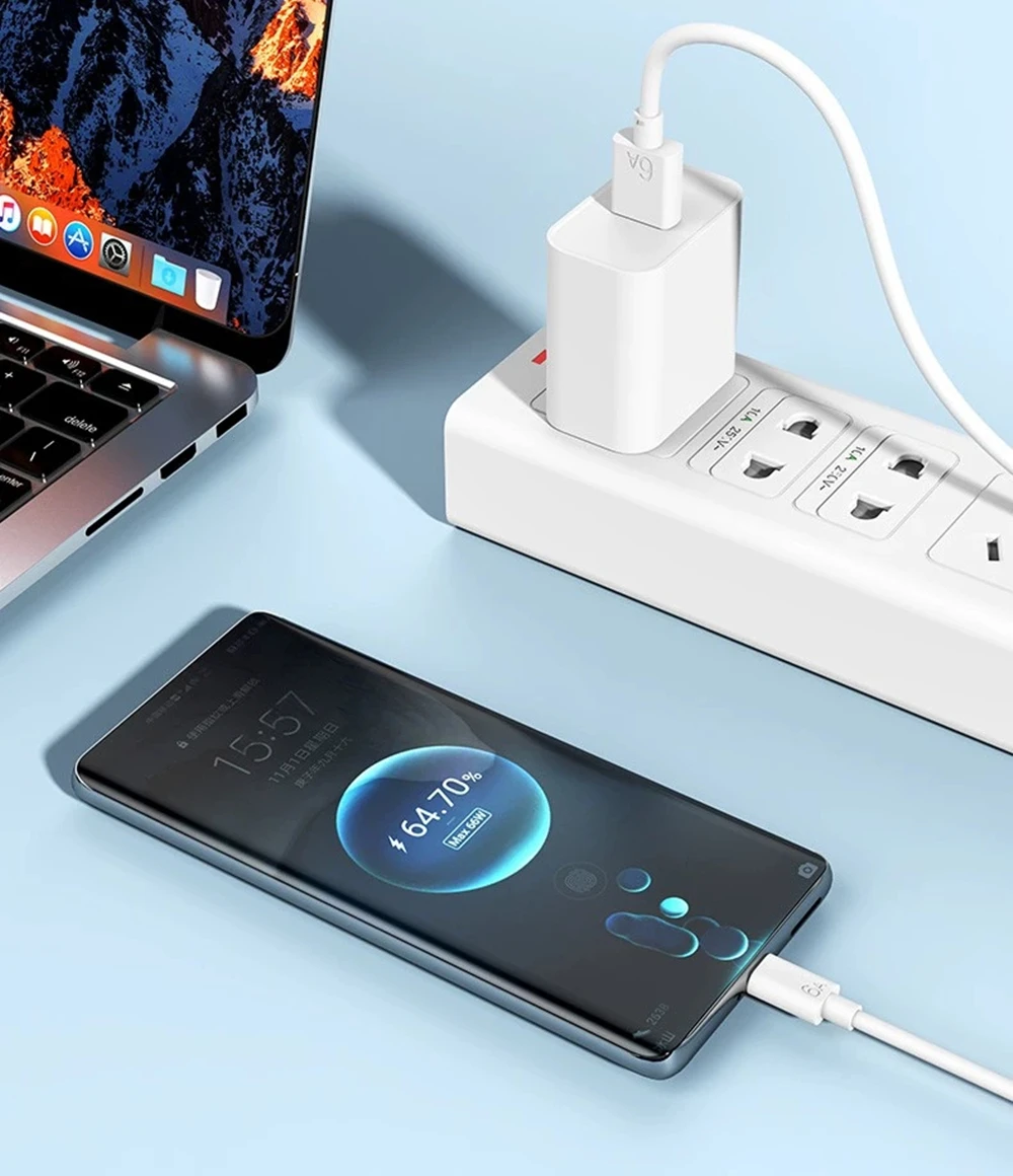 6A Super szybkie ładowanie kabla USB C typu C do Samsung Xiaomi 13 Huawei Nova 8 magiczny 5 Redmi Honor Android 66W kabel do szybkiego ładowania