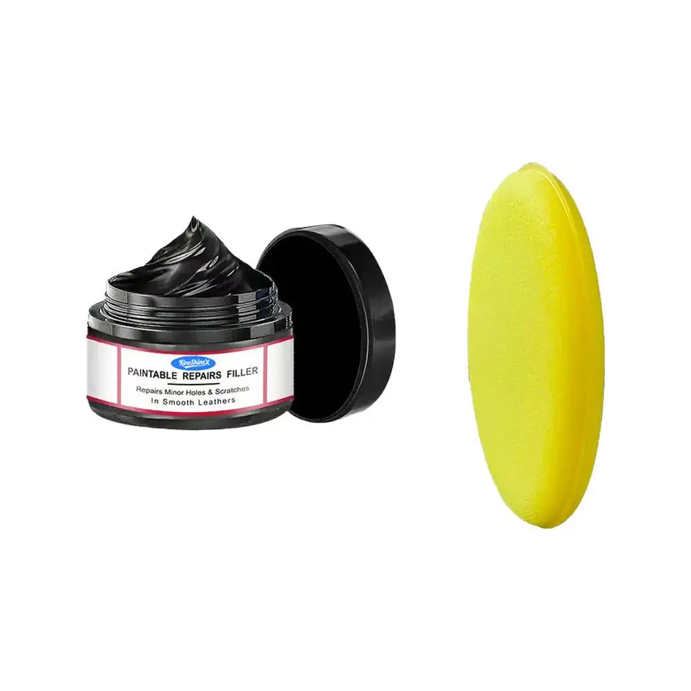 Reparatiecrème voor krasjes in het auto-interieur, interieur- en exterieur plastic polijstwas, reparatie van zwart interieur en dashboard plastic oppervlakken