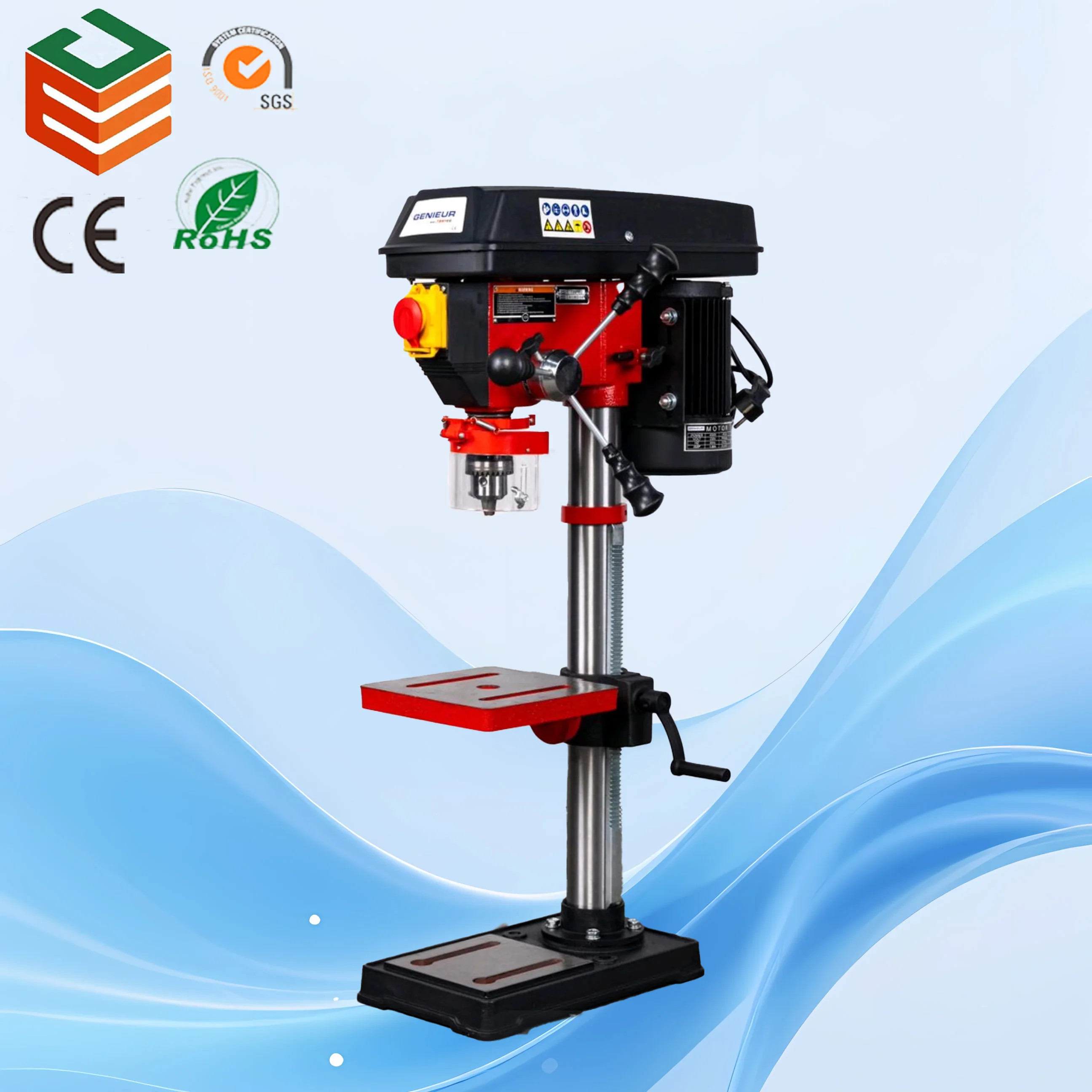 13MM Micro Small Bench Drill Multi-functional Bench Drilling Machine Precision Electric Table Drill Press for DIY Hobbyist