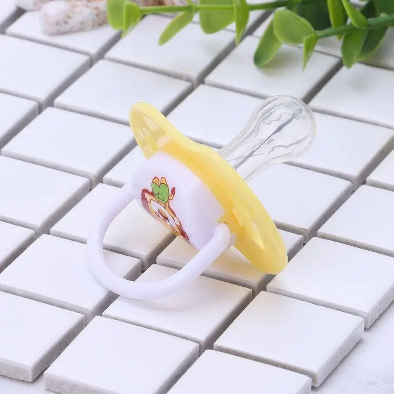 Chupeta silicone para bebês, chupeta sem bpa macia para dentição bebês l8rb