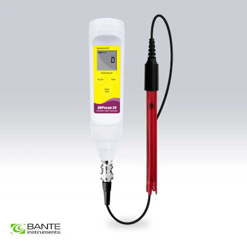Medidor ORP de Bolsillo RODEX, Tipo Pluma, Conexión BNC, Compatible con Varios Sensores ORP, Resistente al Agua, Marca Original, Alta Calidad, Multiusos