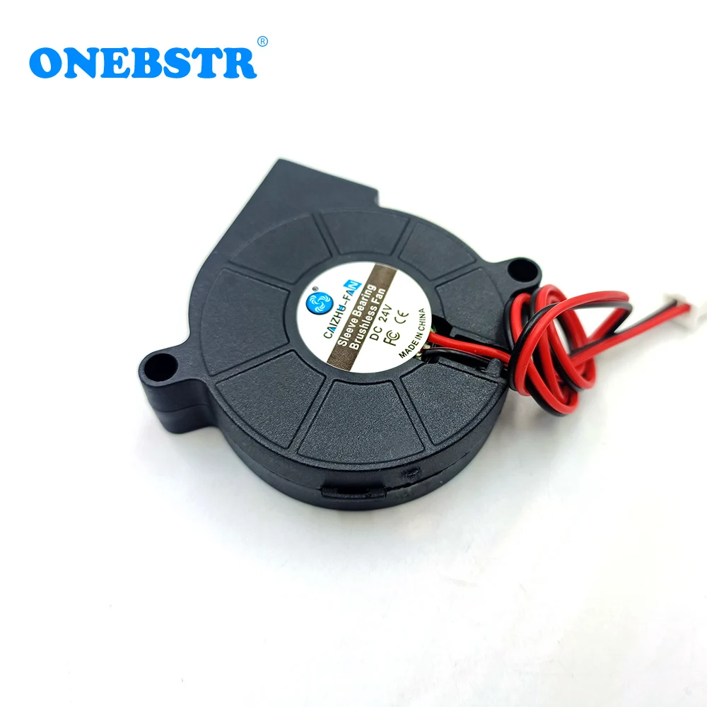 5015 Brushless Blower Turbo Fan DC 5V 12V 24V Sleeve Bearing For 3D Printer Accessories Voron Purifier Humidifier Hot Sales