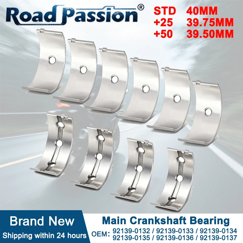 

Motorcycle Main Crankshaft Bearing ZG1400 Concours 14 1400GTR ZX1400 Ninja ZX-14 ZZR1400 92139-0132 92139-0133 92139-0134