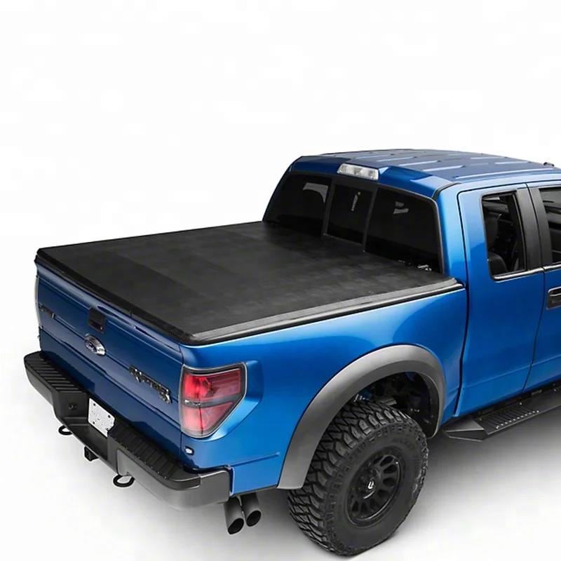 Ksc Auto Soft Folding Tonneau Cover Tri Fold Pickup Truck Bed Cover For Ford F250/F350/F450