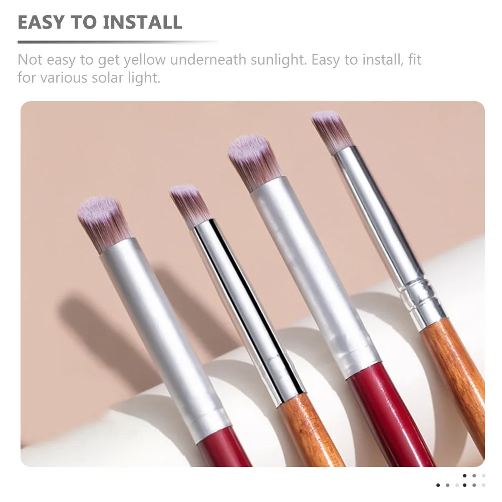 

4Pcs Nail Art Brush Gradient Painting Pen Set for Manicure Flowers Pattern Design Nail Gel Acrylic Drawing Tools