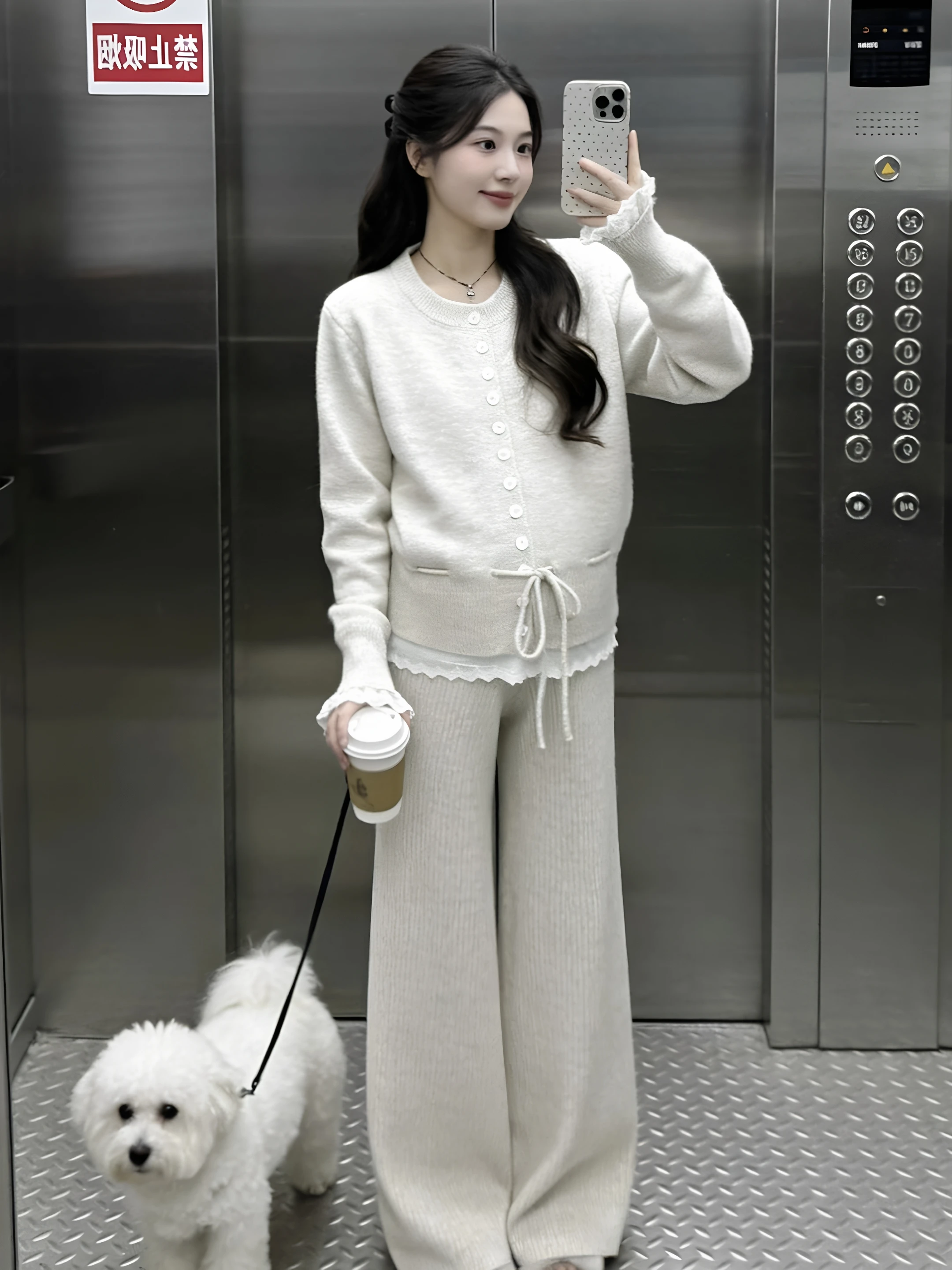 ensemble-pull-en-tricot-d'hiver-pour-femmes-enceintes-pantalon-ample-epais-decontracte-ensemble-deux-pieces-pour-femmes-enceintes-confort-et-chaleur