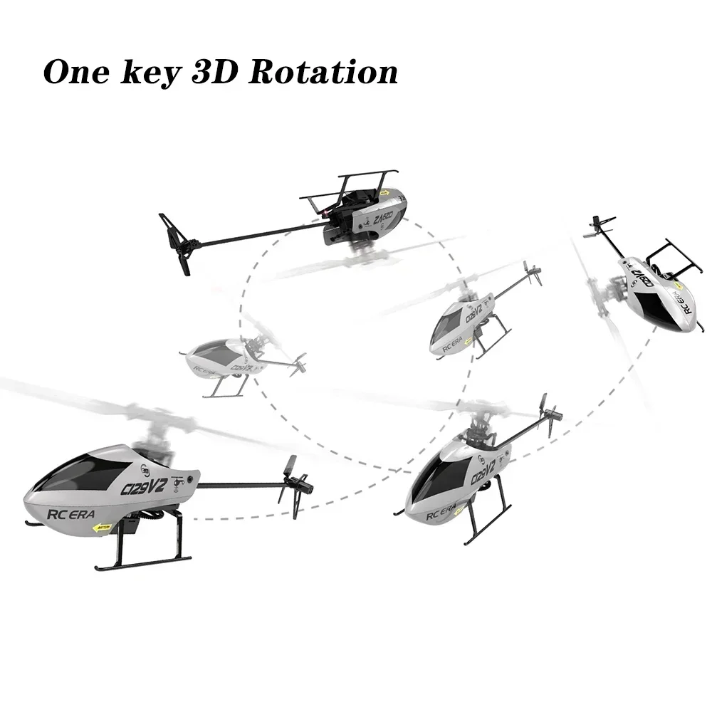 C129 V2 helikopter RC 6-kanałowy pilot zdalnego sterowania dron do zabawy ładowania śmigłowca Model UAV Outdoor samolot RC zabawka