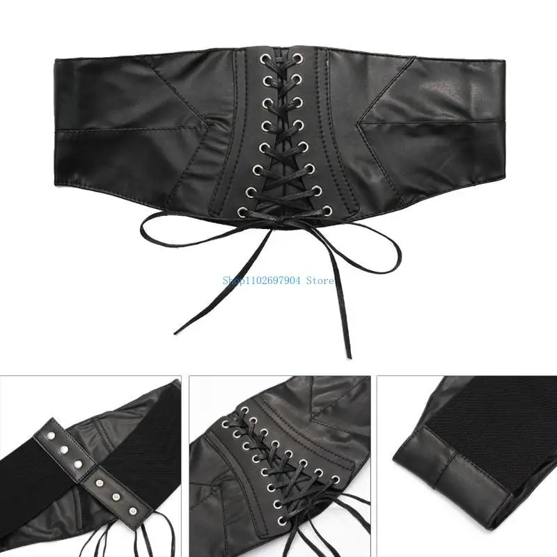 

N7YF Women Casual Shirt Dress Waist Corset Sexy Elastic Corset for Women Lingerie Top
