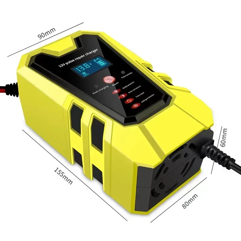 

Новое зарядное устройство 12 В, автомобильный аккумулятор для мотоцикла