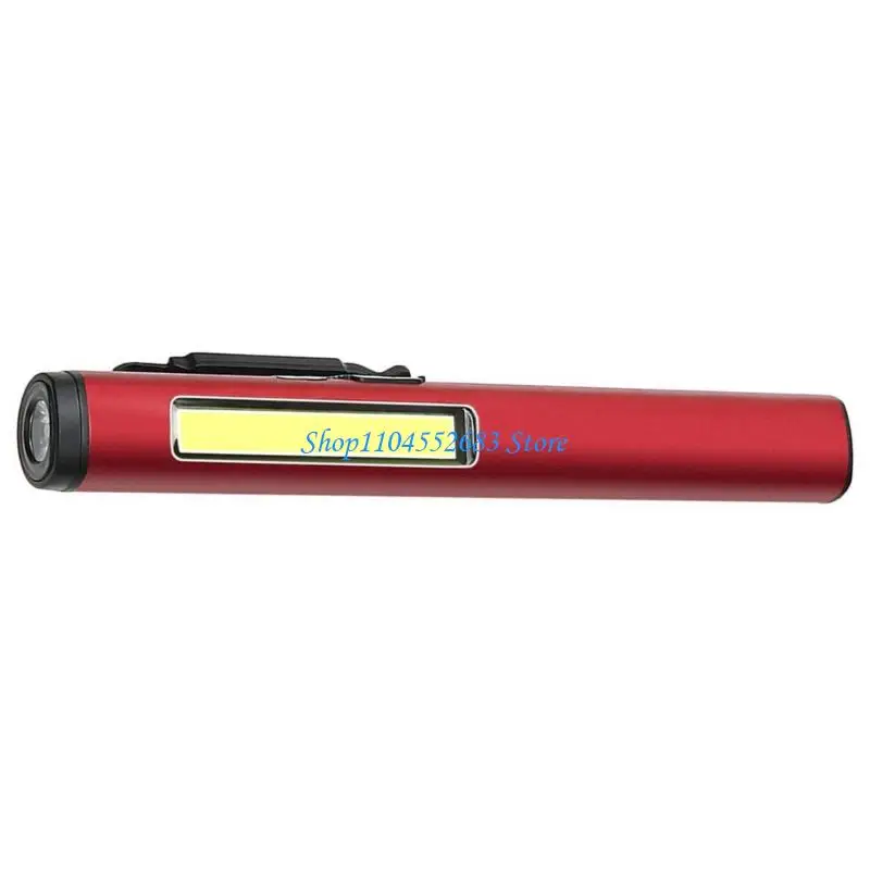 Y6GD USB Rechargeable Pen Lamp Portable LED Flashlight Work Light with Outdoor Working Torches Easy to Use