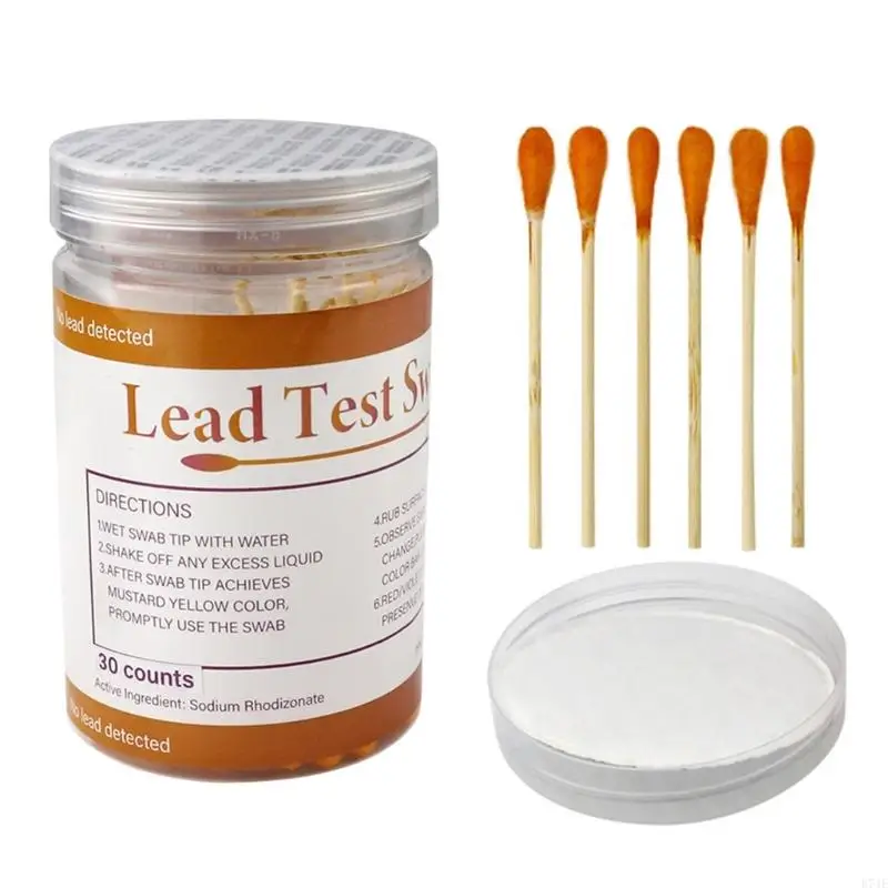 E74E Leads Test Swabs Pack Of 30 for Comprehensive Testing Home