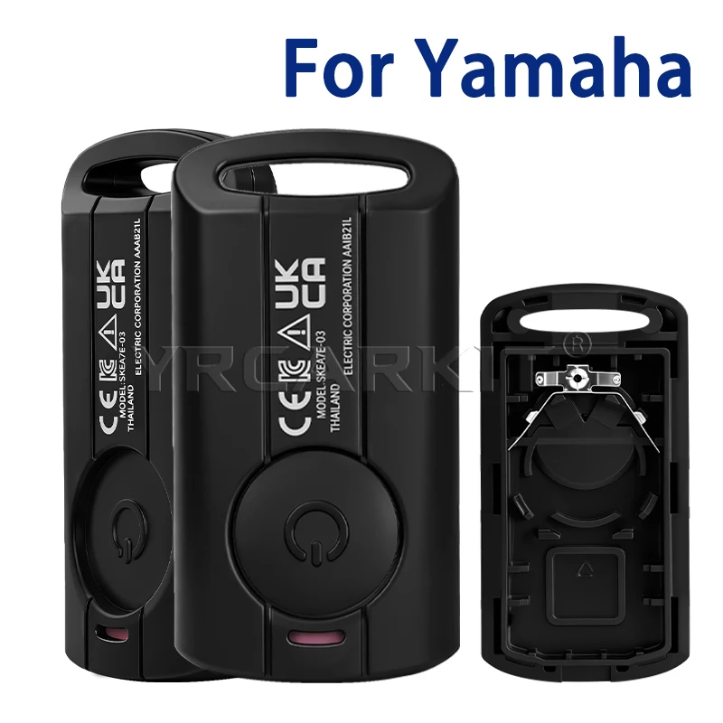 New Version - Keyless Remote Key Shell Case For Yamaha NVX NVX155 XMAX 125 250 300 QBIX JAUNS Motorcycle 1 Button Key Fob Cover