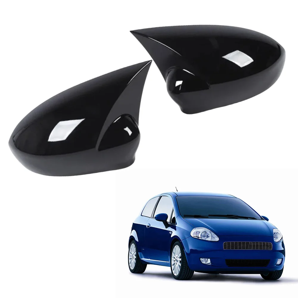 

For Fiat 500 Aftermarket Mirror Parts Exterior Mirror Covers Car Protection Accessory ABS Plastic Mirror Cover