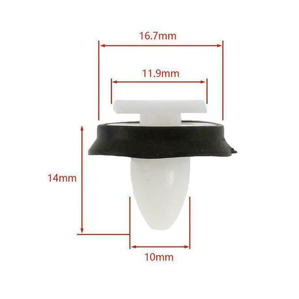 20/30/50Pcs Car Door Trim Panel Clips For Fiat For Ducato Door Trim Panel Snap 71728806 8565.43 856543