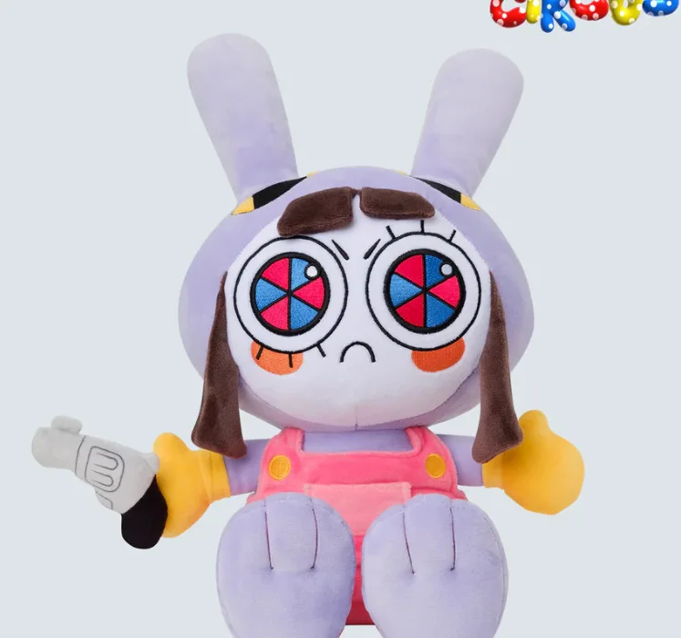 Jax-Suit Pomni disparition gars peluche jouets théâtre lapin poupée jouets en peluche enfants noël Hallown enfants cadeaux