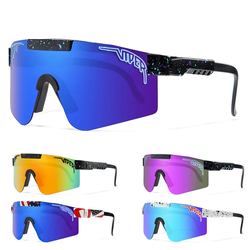 Pit Viper Cycling Glasses Men Women Sport Goggles Outdoor Sunglasses MTB UV400 Bike Bicycle Eyewear Without Box