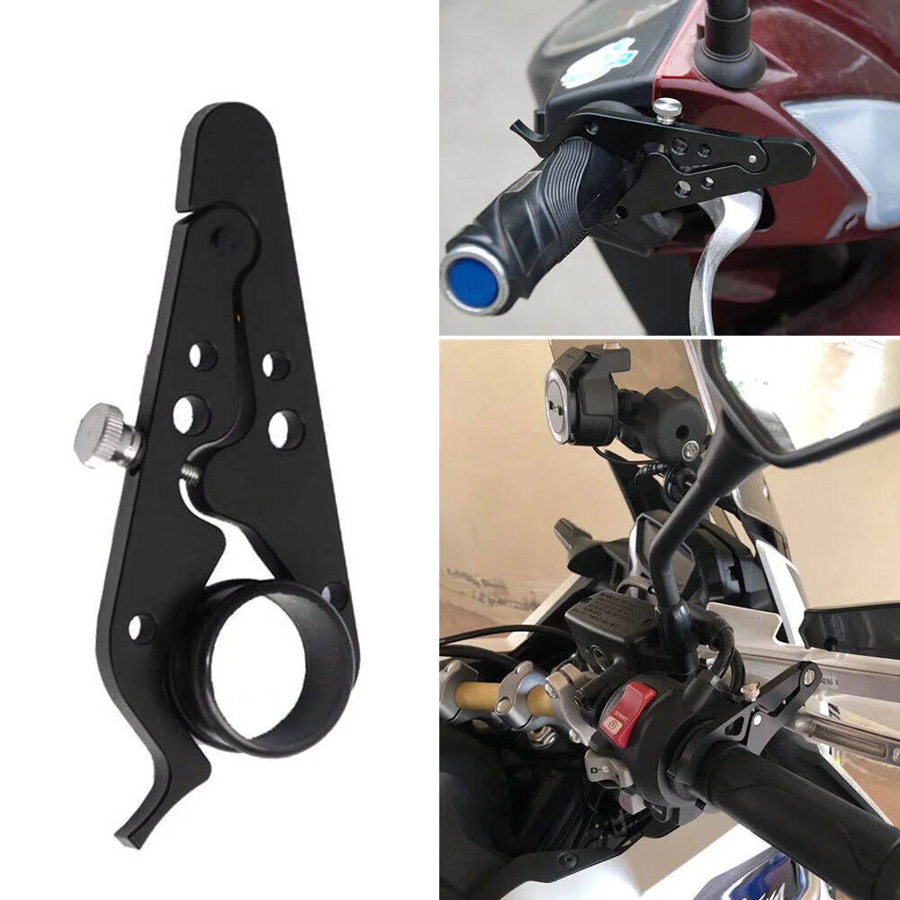 

New High Quality Universal CNC Motorcycle Cruise Control Throttle Lock Assist Retainer Relieve Stress Durable Grip