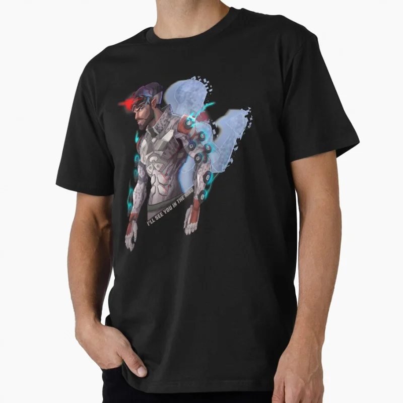 

1204 Holo Trickster Robot 80s Retro Videogame Gift t shirt for man Cartoon Graphic Y2K clothes Large size Tops S-6XL Tee