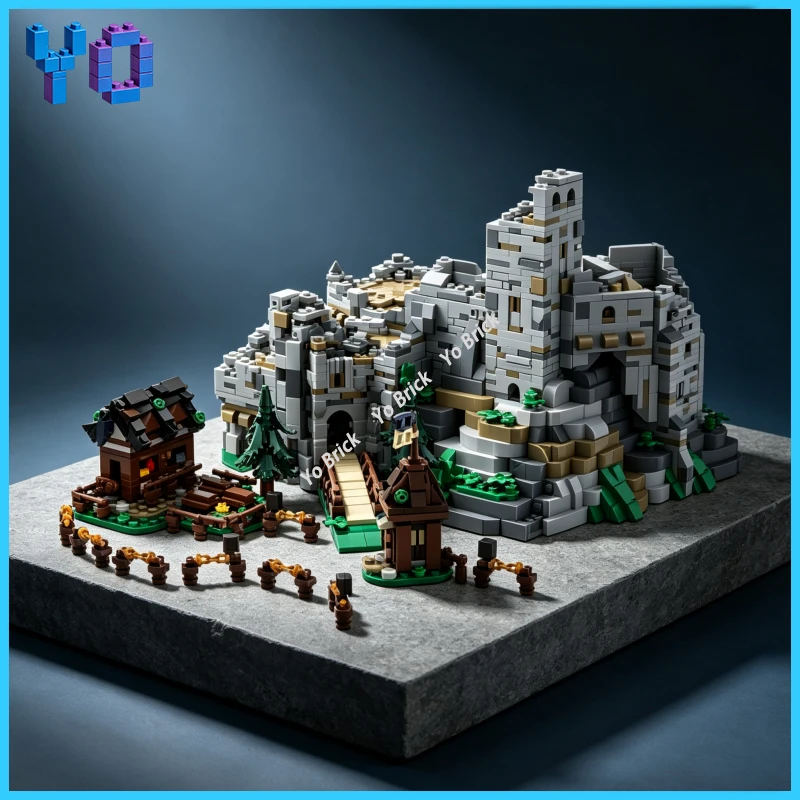 briques-de-construction-diy-pour-scene-de-fort-medieval-extension-de-chateau-briques-d'assemblage-faites-a-la-main-jouet-d'extension-en-briques