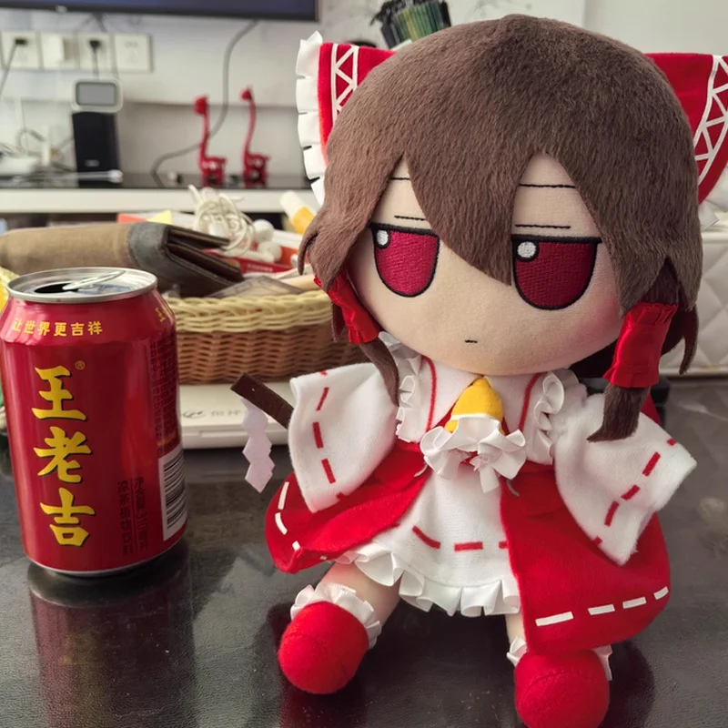 In Stock Genuine Curiosities Of Lotus Asia Ver. Hakurei Reimu Kirisame Marisa Konpaku Youmu Plush Doll With Bonus Content