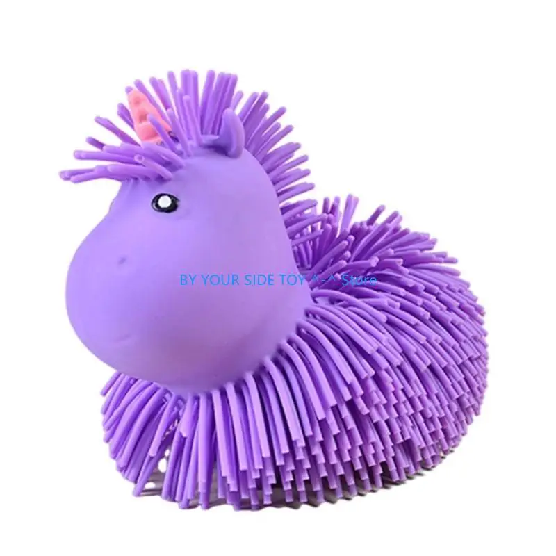 

Hand Squeeze Toy Long Haired Horse Toy Party Goodie Bag Filler Stress Animal Toy U6XE
