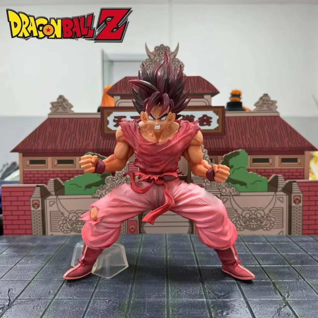 38 cm Kaiouken Son Goku Figur Dragon Ball Son Goku Action-figuren PVC Anime Sammlung Modell Spielzeug Ornamen Geburtstag Geschenke