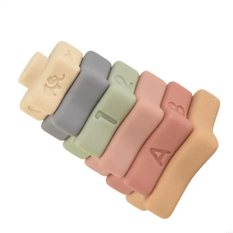 F62d Baby Soft Toy Stapeling Steckung Spielzeugbauch für Zeitbau Block Vorschule Acti