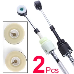 2Pc For Peugeot Partner B9 Expert 807 2008 - 2014 Manual Gear Shift Selector Lever Linkage Cable End Connector Shifter Bushing